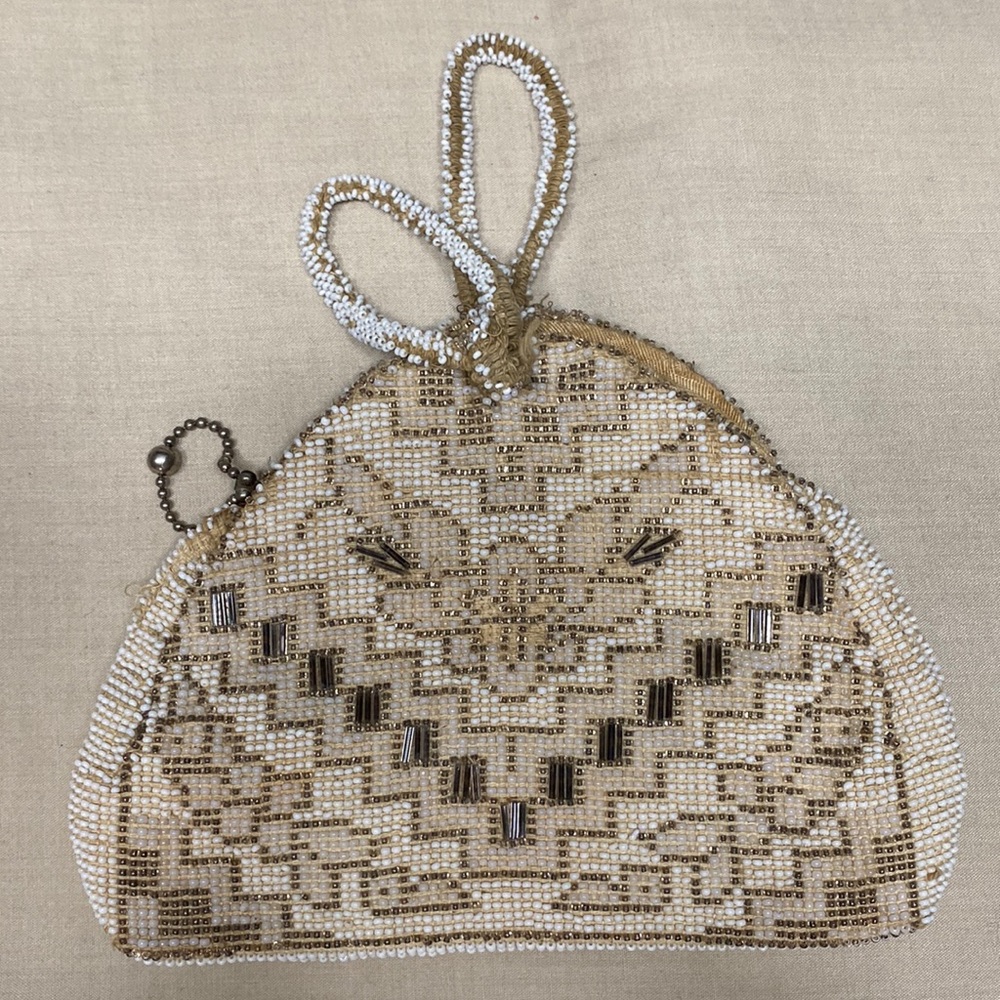 Vintage beaded Czechoslovakia purse